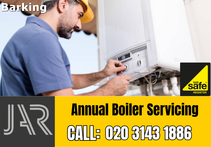 annual boiler servicing Barking