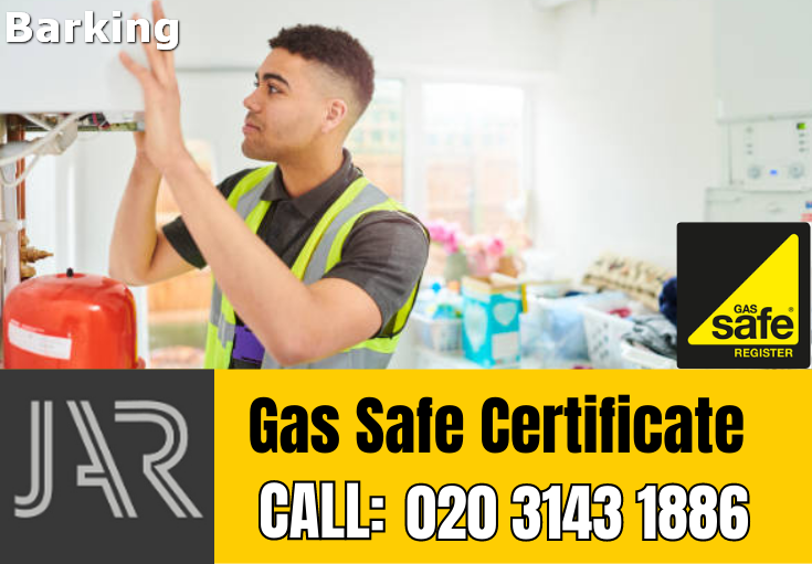 gas safe certificate Barking
